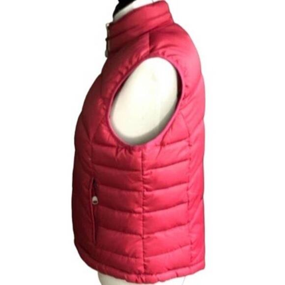 L.L. Bean women’s reversible puffer vest sz M - Picture 3 of 11